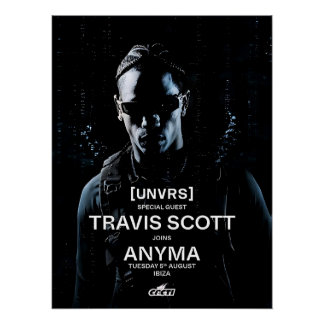Travis Scott - Anyma - [UNVRS] Poster