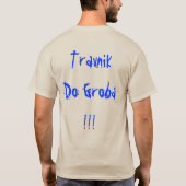 Travnik, Bosnië en Herzegovina...... T-shirt (Achterkant)