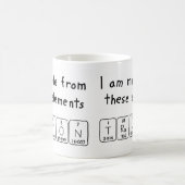 Travon periodieke mok van de lijstnaam (Center)