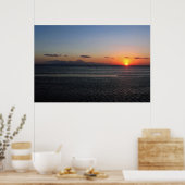Trawangan Sunset Poster (Keuken)