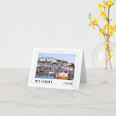 Trawler komt naar huis, Mevagissey, Cornwall Kaart (Gele Bloem)