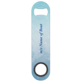 Trawler Trash (op maat gemaakt met bootnaam) Speed Flessenopener (Achterkant)