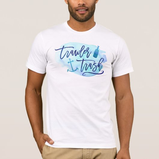 Trawler Trash T-shirt (Voorkant)