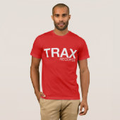 TRAX Records Signature Red T-shirt (Voorkant volledig)