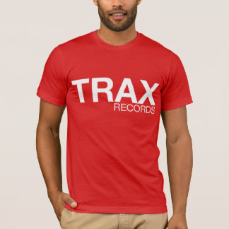 TRAX Records Signature Red T-shirt