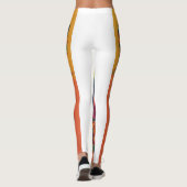 "Tray Bien" Futuristisch Nostalgisch Leggings (Achterkant)