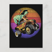 Trays Dinosaur Monster Trucks Briefkaart (Voorkant)