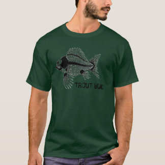 trb, TROUT BUM T-shirt