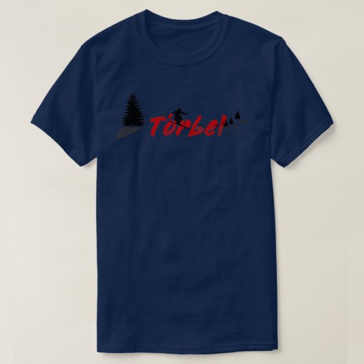Trbel Toerbel Ski Long T-shirt (Design voorkant)