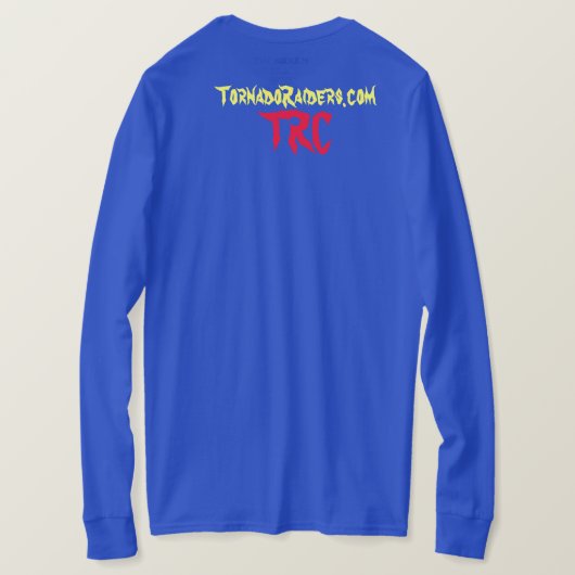 TRC Blue Longsleeve Shirt (Design achterkant)