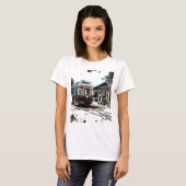 TRC Neon streetcar bij stn Women's Basic T-Shirt (Voorkant volledig)