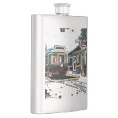 TRC Neon tram bij stn Classic Flask Flacon (Rechts)