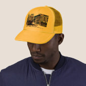 TRC Neon tram bij stn Yellow Trucker Hat Trucker Pet (In situ)