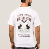 TRC T-shirt schedel en as (Achterkant)