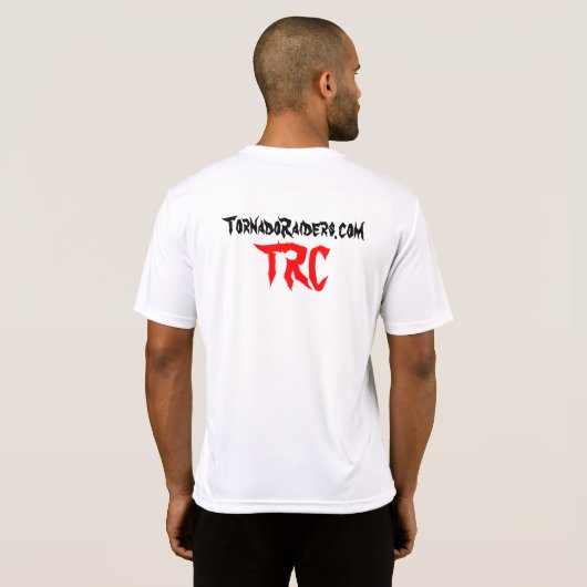TRC witte DriFit T-shirt (Achterkant volledig)
