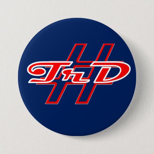 TrD-Button Ronde Button 7,6 Cm (Voorkant)