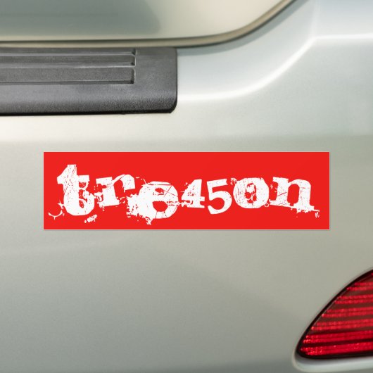 Tre45son Bumpersticker (Op auto)