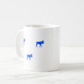 Tre ägar på en mugg koffiemok (Voorkant links)