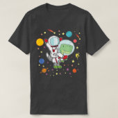 TRe Astronaut Kids Dinosaur Spaceman Funny Space  T-shirt (Design voorkant)