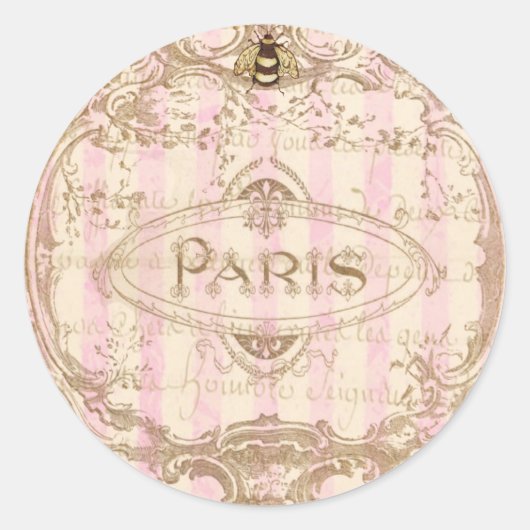 Tre Chic Paris Stickers of Envelope Seals (Voorkant)