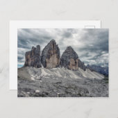 Tre Cime di Lavaredo Briefkaart (Voorkant / Achterkant)