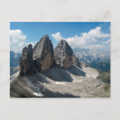 Tre cime di Lavaredo Briefkaart (Voorkant)