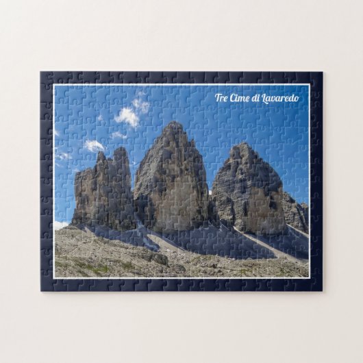 Tre Cime di Lavaredo de Dolomieten Italië Legpuzzel (Horizontaal)