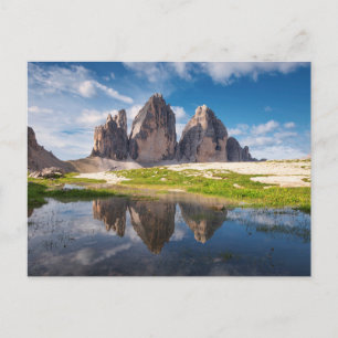 Tre Cime di Lavaredo/Drei Zinnen Dolomiet berg Briefkaart