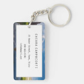 Tre Cime di Lavaredo/Drei Zinnen Dolomite mountain Sleutelhanger (achterkant)