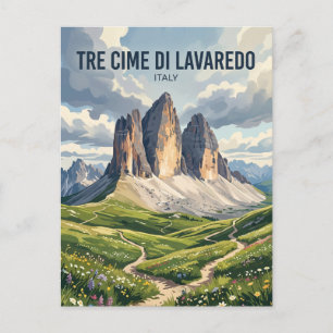 Tre Cime di Lavaredo Italië Briefkaart