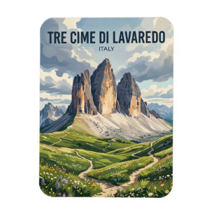 Tre Cime di Lavaredo Italië Magneet