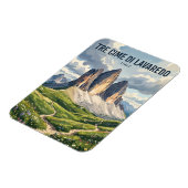 Tre Cime di Lavaredo Italië Magneet (Linkerzijde)