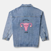 Tread geen denim jas denim jacket (Achterkant)