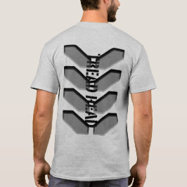 "TREAD HEAD" in grijs T-shirt