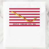 Tread niet op mij Navy Jack Stickers (Tas)