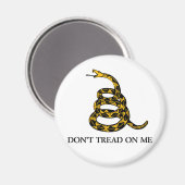 Tread niet op mij Snake Magnet (Voorkant / Achterkant)
