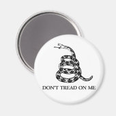 Tread niet op mij Snake Magnet (Voorkant / Achterkant)