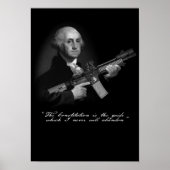 "Tread on George" Poster (Voorkant)