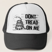 Tread on me Trucker Hat Trucker Pet (Voorkant)