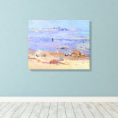 Treading Clams, Wickford Canvas Afdruk (Insitu (Houten vloer))