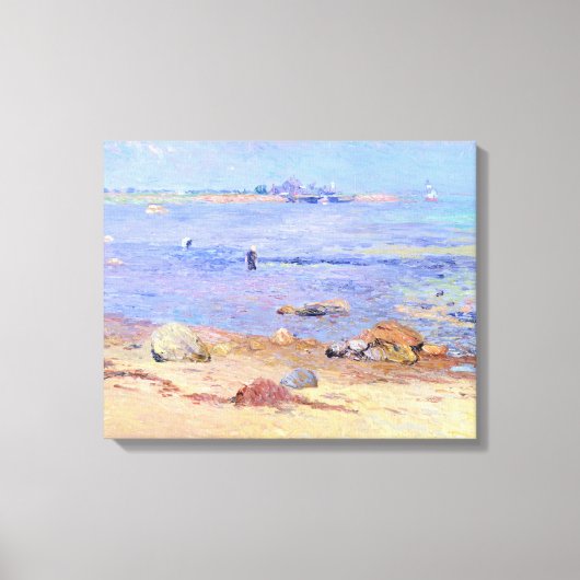 Treading Clams, Wickford Canvas Afdruk (Voorkant)