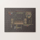 Treadle Sewing Machine & Kittens Legpuzzel (Horizontaal)