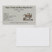 Treadle Sewing Machine & Kittens Visitekaartje (Voorkant / Achterkant)