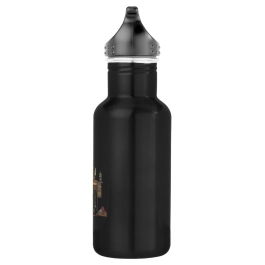 Treadle Sewing Machine & Kittens Waterfles (Rechts)