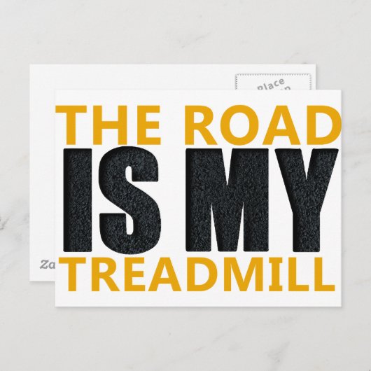 Treadmill Briefkaart (Voorkant / Achterkant)