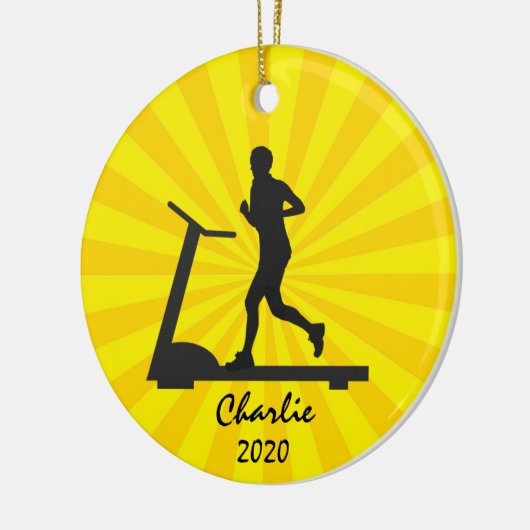 Treadmill draaiend Ornament (Links)