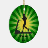 Treadmill draaiend Ornament (Rechts)