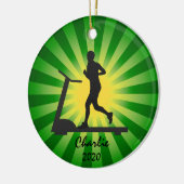 Treadmill draaiend Ornament (Links)