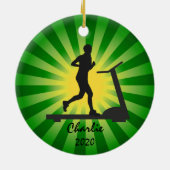 Treadmill draaiend Ornament (Achterkant)