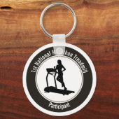 Treadmill Marathon Sleutelhanger (Voorkant)